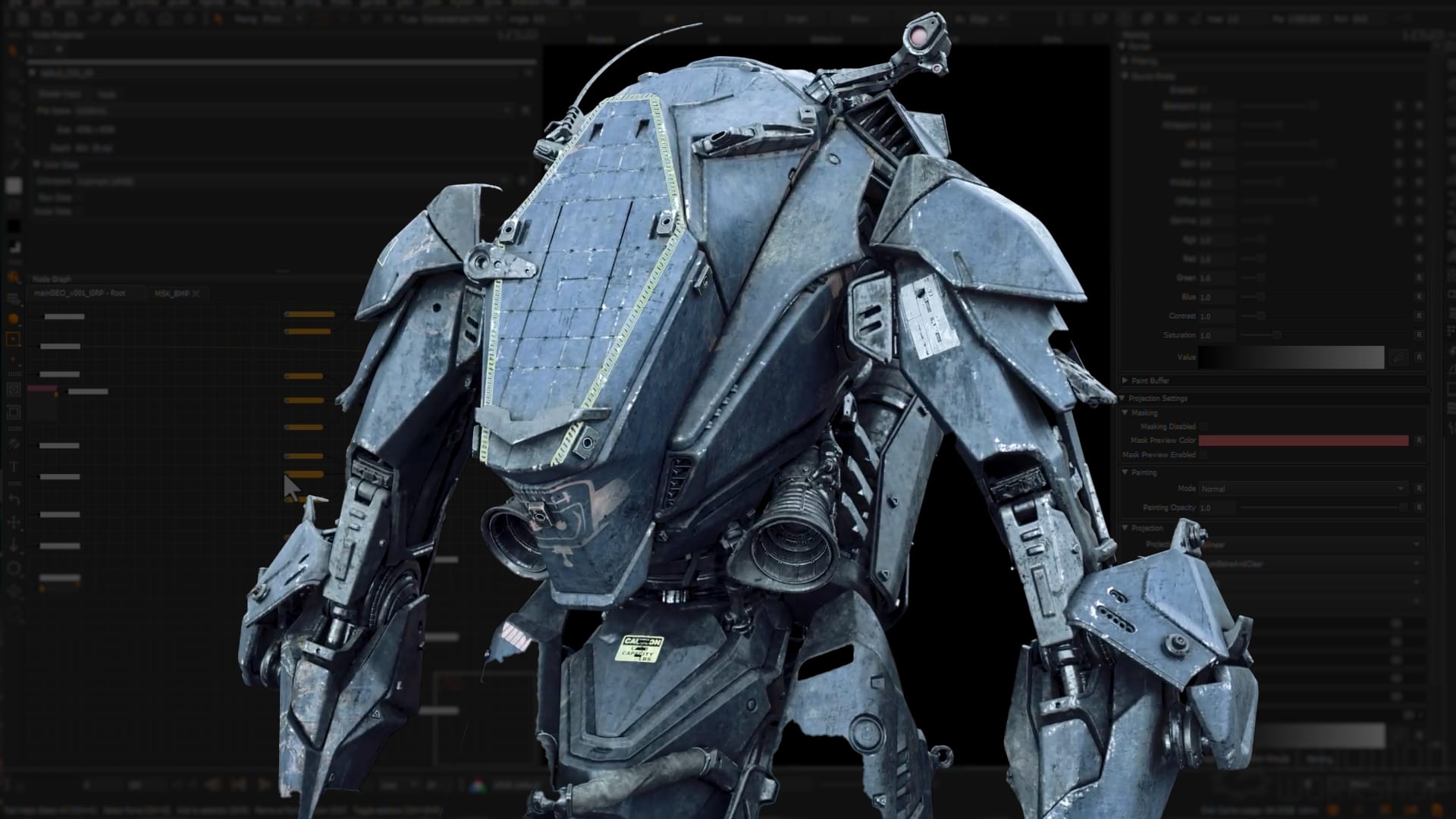 Creating Production-Ready Hero Assets using Mari